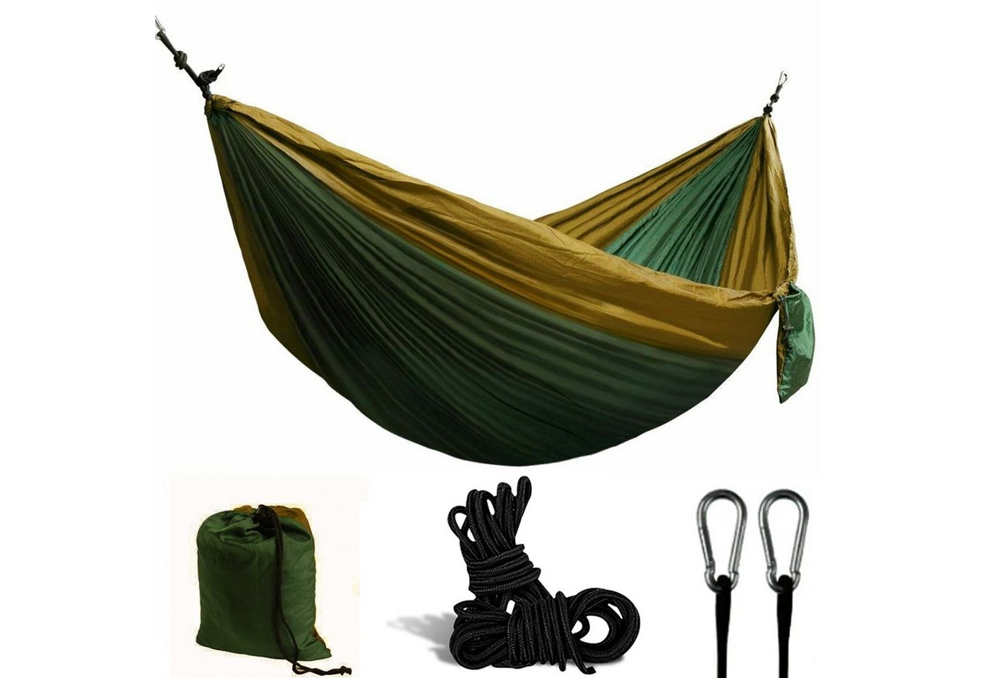 Defactoshop Hängematte Hängematte, Stabhängematte mit Tasche, Hängeliege, Hängestuhl – Bild 2 von 4
