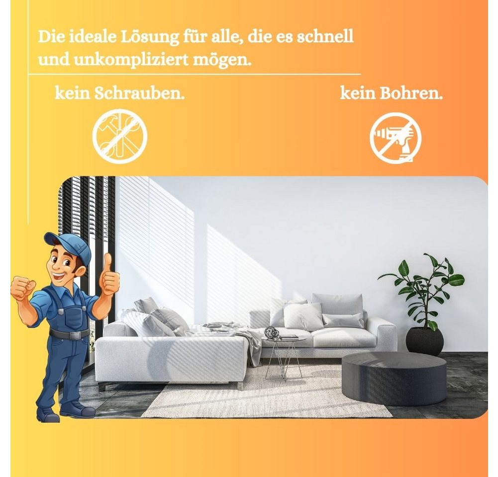 Defactoshop Magnethalter Magnetbefestigung Magnethalterung Magnetpad für Rauchmelder (10-St), Zur Befestigung Ihres Rauchmelders ohne Bohren oder Schrauben – Bild 4 von 5