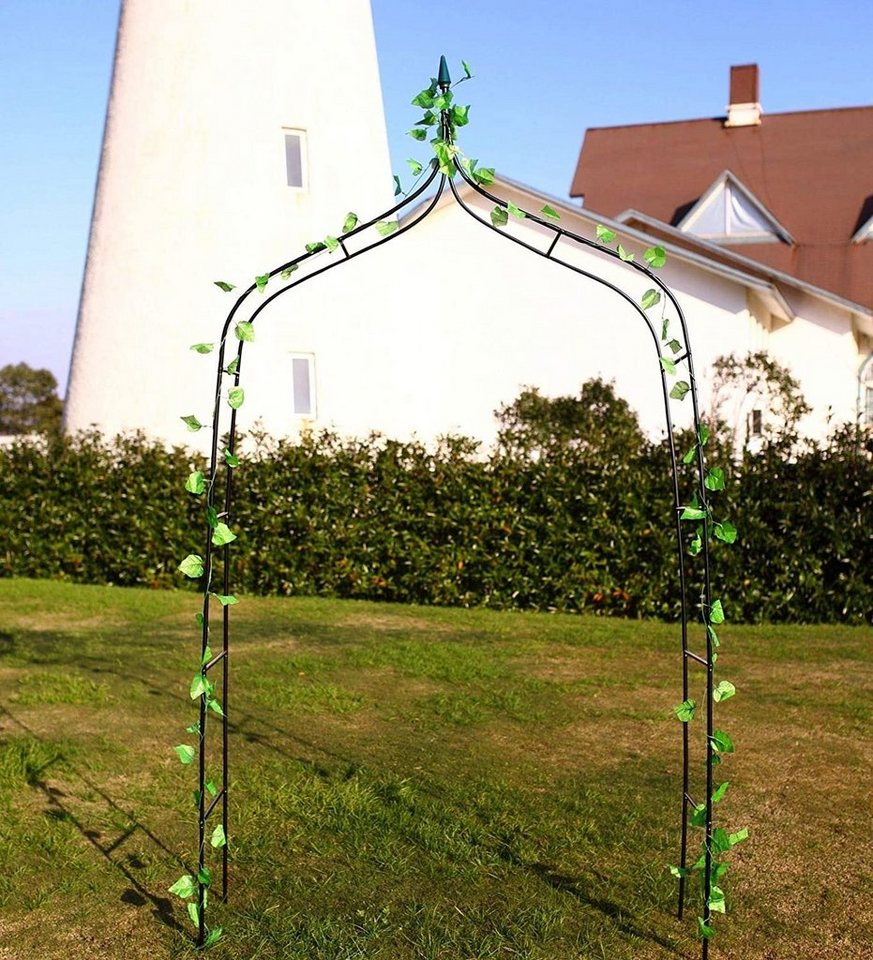 Defactoshop Rosenbogen Rosenbogen Rosensäule Gartenbogen Rankgitter Rankhilfe Spalier, verschiedene Merkmale – Bild 3 von 3
