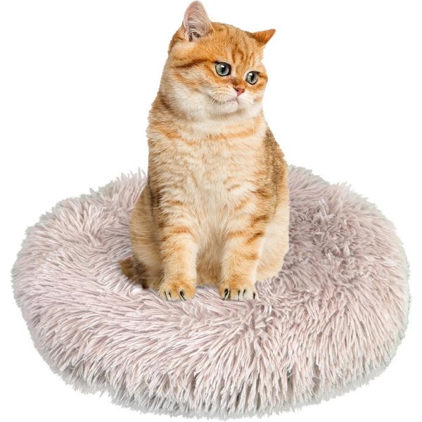 Defactoshop Tierbett Hundebett, Hundekissen in Leinenoptik, Hundekorb, rutschfeste DIA