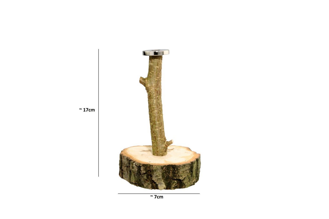 Deggelbam Magnethalter Das Original! Deckelbaum Kronkorkenhalter Magnetbaum (Geburtstagsgeschenk Männergeschenk, Weihnachtsgeschenk Vatertagsgeschenk), Handgema – Bild 2 von 5