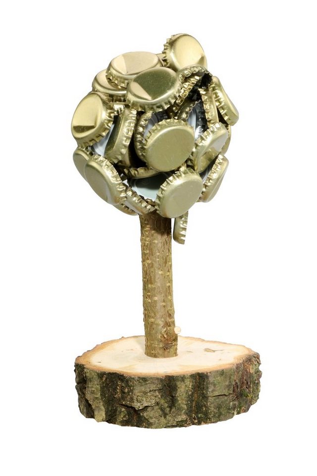 Deggelbam Magnethalter Das Original! Deckelbaum Kronkorkenhalter Magnetbaum (Geburtstagsgeschenk Männergeschenk, Weihnachtsgeschenk Vatertagsgeschenk), Handgema – Bild 5 von 5