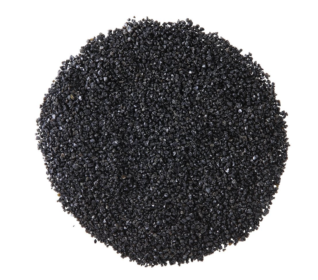 Dehner Aquarienkies Aqua Glanzkies, Körnung 2-3 mm, 5 kg, schwarz – Bild 2 von 3