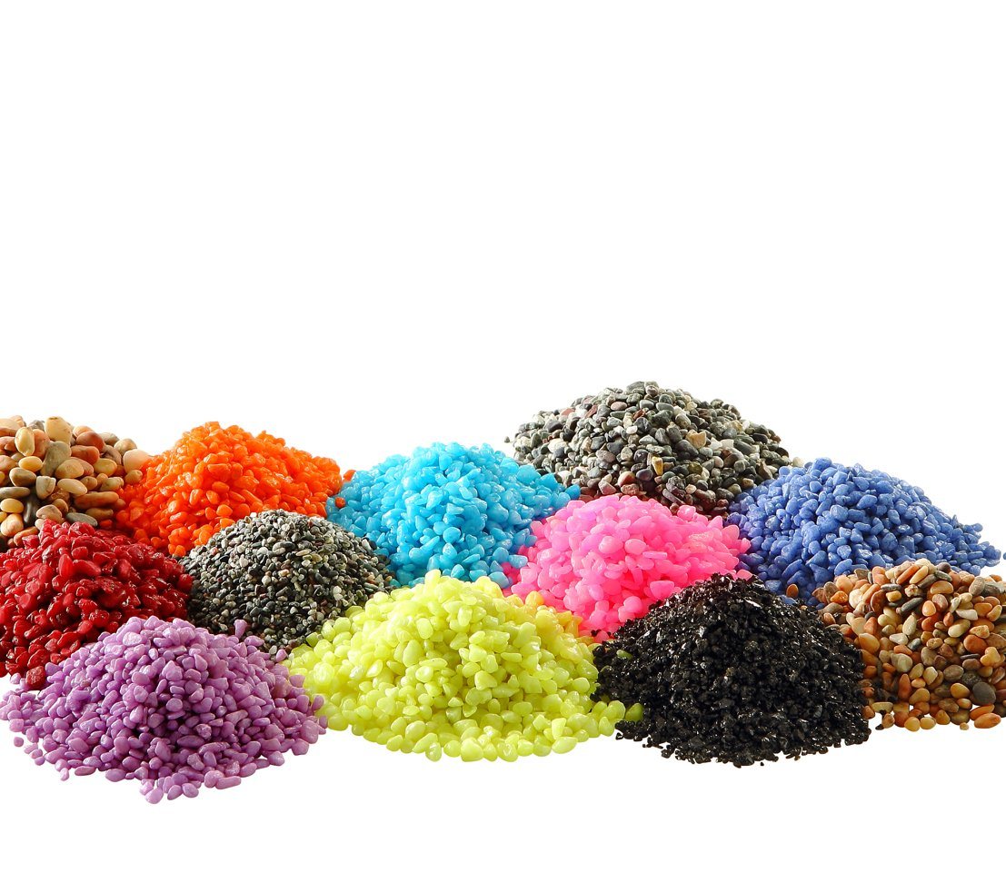 Dehner Aquarienkies Aqua Glanzkies, Körnung 2-3 mm, 5 kg, schwarz – Bild 3 von 3