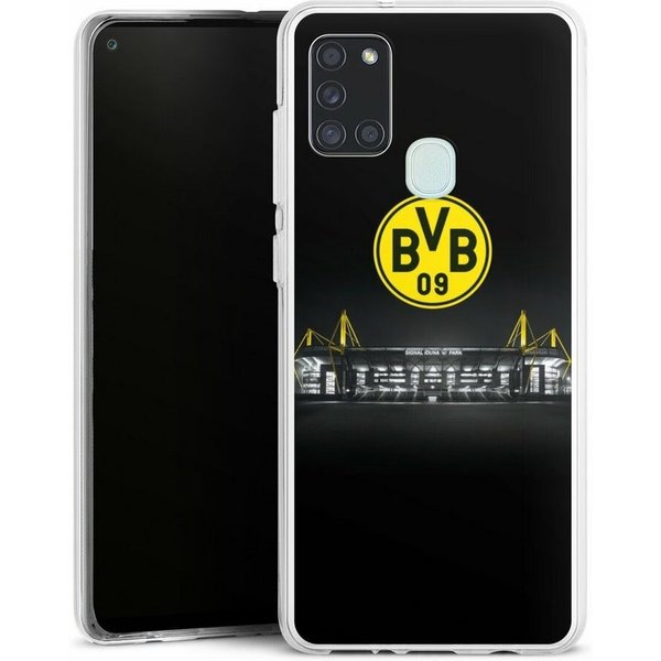 DeinDesign Handyhülle BVB Stadion Borussia Dortmund BVB Stadion, Samsung Galaxy A21s Silikon Hülle Bumper Case Handy Schutzhülle
