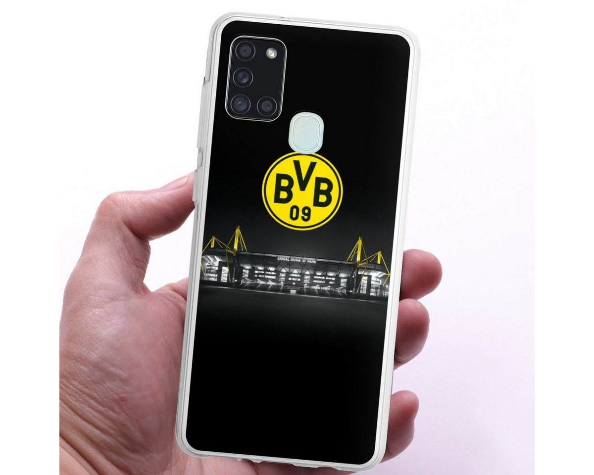 DeinDesign Handyhülle BVB Stadion Borussia Dortmund BVB Stadion, Samsung Galaxy A21s Silikon Hülle Bumper Case Handy Schutzhülle – Bild 3 von 5