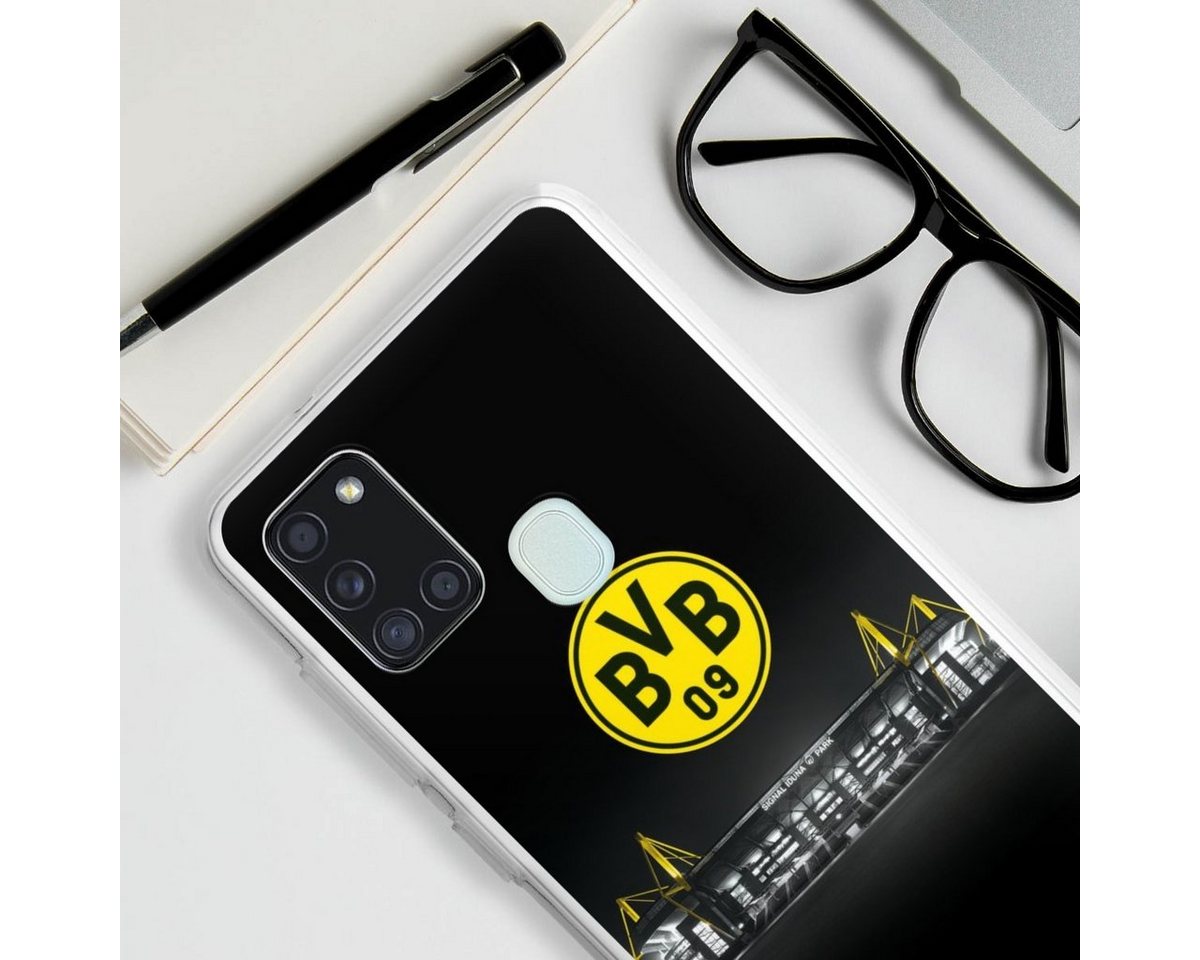 DeinDesign Handyhülle BVB Stadion Borussia Dortmund BVB Stadion, Samsung Galaxy A21s Silikon Hülle Bumper Case Handy Schutzhülle – Bild 4 von 5
