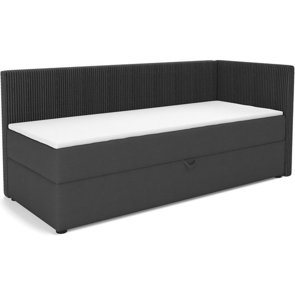 Deine Möbel 24 Boxspringbett RICO Boxbett mit Bettkasten, Tagesbett mit Schlaffunktion, Schlafsofa (ideal für Jugendliche & Erwachsene, 1-St., Modernes 2-in-1 D