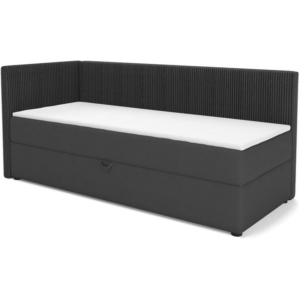 Deine Möbel 24 Boxspringbett RICO Boxbett mit Bettkasten, Tagesbett mit Schlaffunktion, Schlafsofa (ideal für Jugendliche & Erwachsene, 1-St., Modernes 2-in-1 D