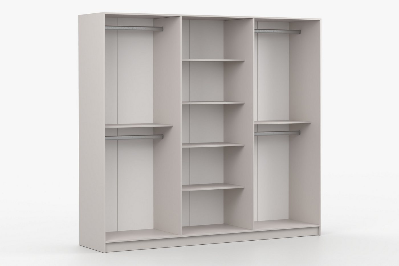 Deine Möbel 24 Schlafzimmer-Set D MIRELO Möbel-Set mit 4- oder 6-türigem Kleiderschrank in Kaschmir, (Set, 4-tlg., MIRELO - Kollektion), Kleiderschrank 200 oder – Bild 5 von 5