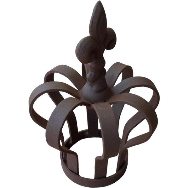 Deko-Impression Dekoobjekt Kleinere, sehr stabile Dekokrone massiv Rost 14 cm hoch (1 St)