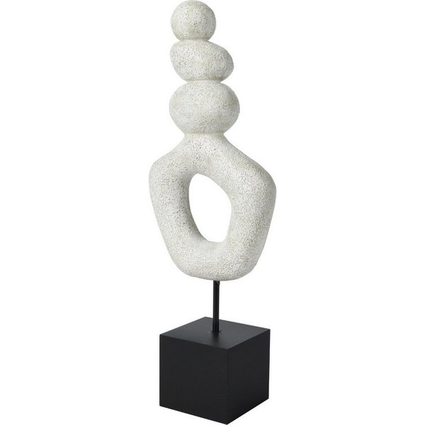 Kaemingk Dekofigur Kaemingk Deko-Statue Polyresin weiß 32 cm