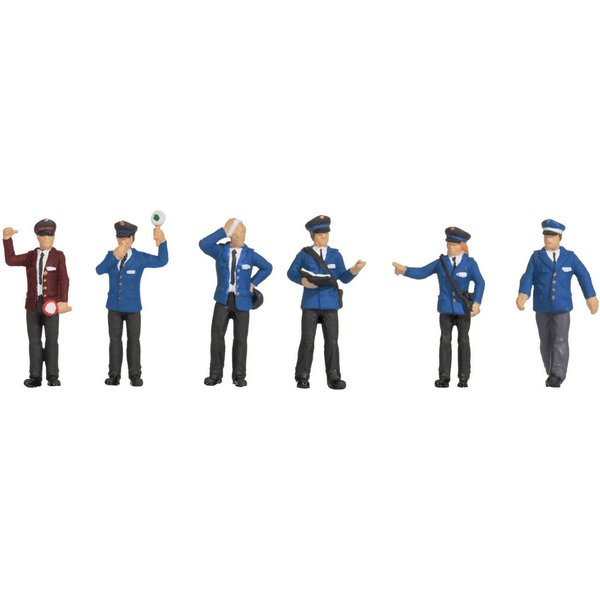NOCH Dekofigur NOCH H0 Figuren Bahnbeamte Niederlande, authentisc