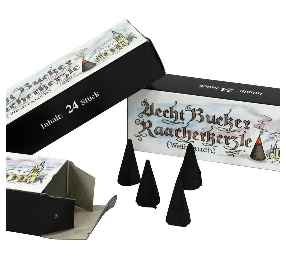 Dekohelden24 Duftkerze 5 Päckchen - Echt Bucker Räucherkerzen - Weihrauch (5er Spar-Set, 5-tlg) – Bild 2 von 3