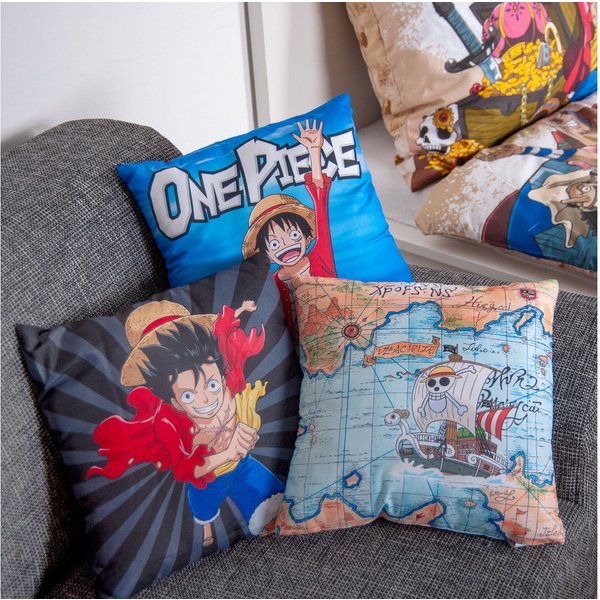 Dekokissen One Piece, hochfarbig bedruckt