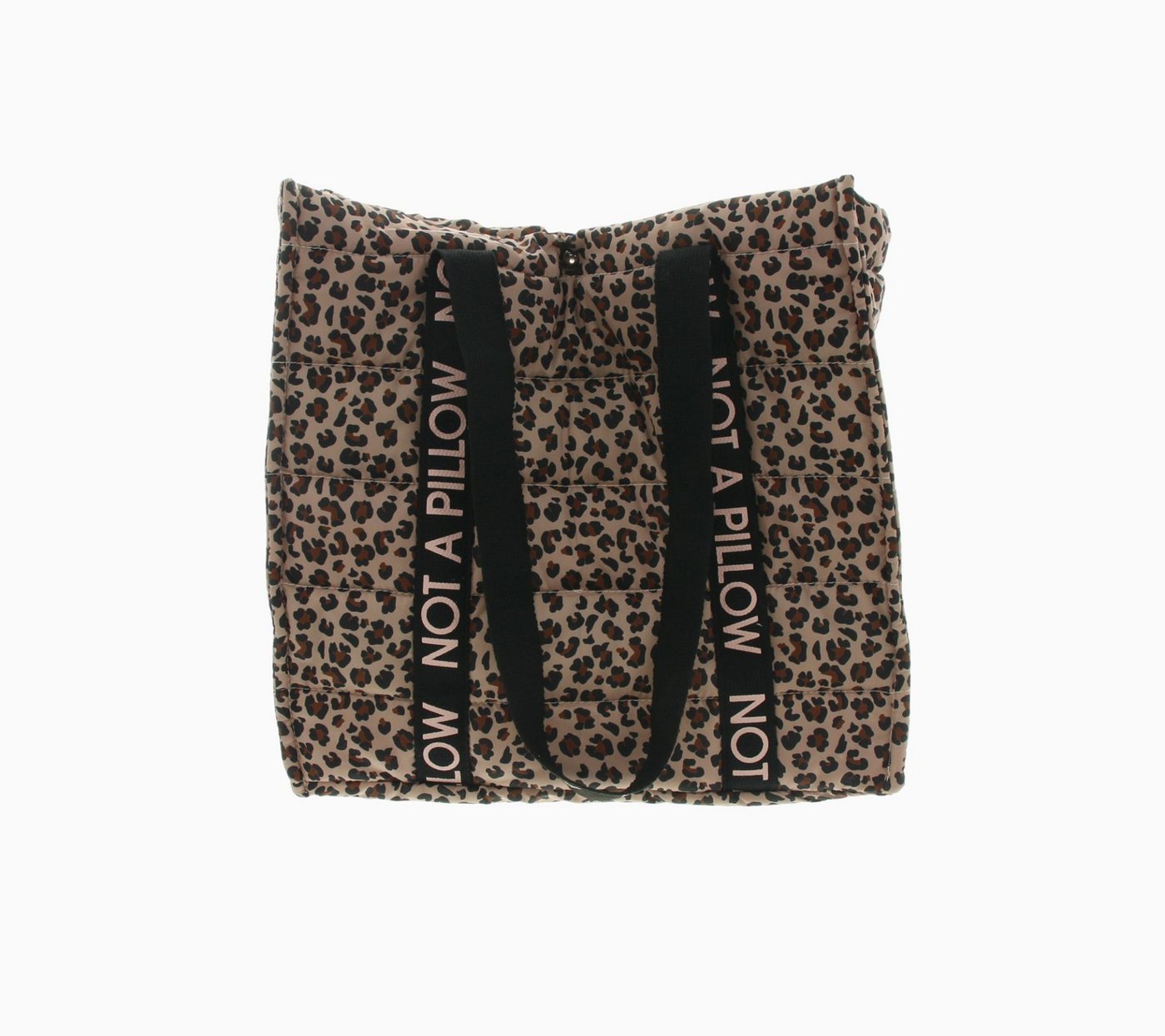 Dekoleidenschaft Einkaufsshopper "Leo" wattierte Tasche, Shopper, Einkaufstasche Leopardenmuster, Schultertasche, Tragetasche, Leopard Handtasche, Strandtasche – Bild 2 von 5