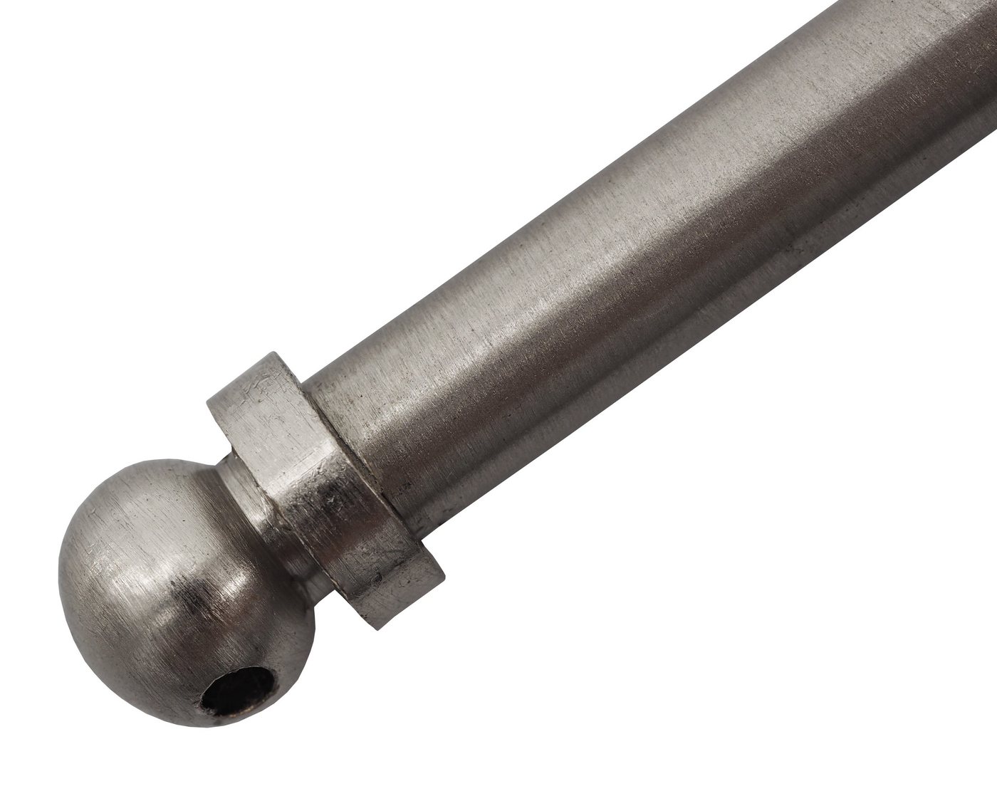 dekondo Gardinenstange Eleganz, ausziehbar, Fensterhaken klemmbar, nickel matt, inkl. Fensterhaken für einen Klemmbereich von 15-20 mm – Bild 4 von 5