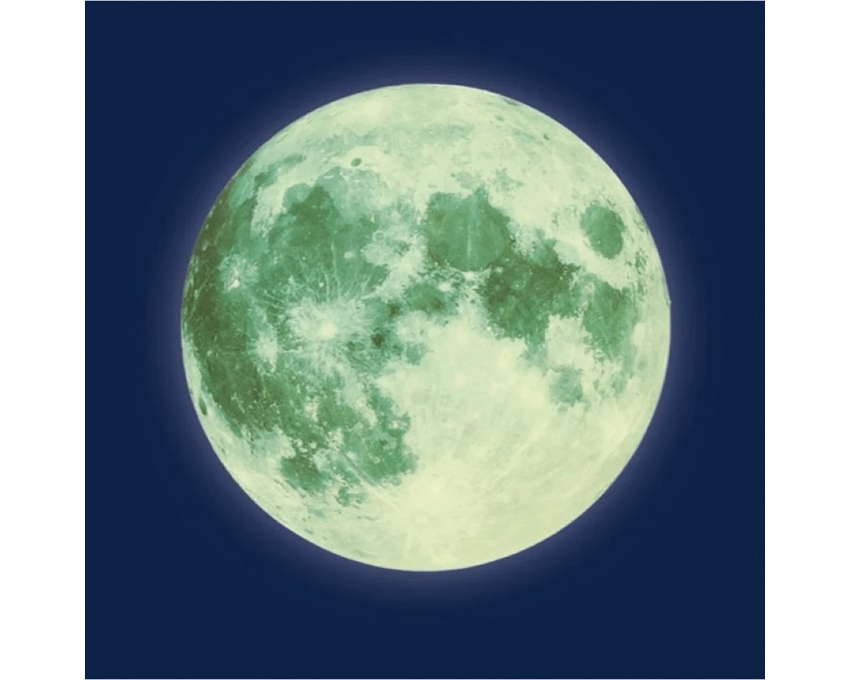 Dekoobjekt Der Nachtleuchtende Mond – Bild 2 von 2