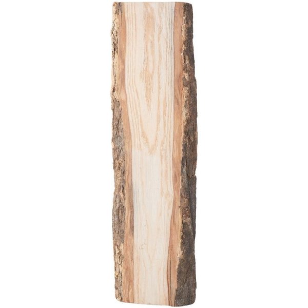 Dekoobjekt Eichenschwarten Brett Natur, 50 cm x 12 cm