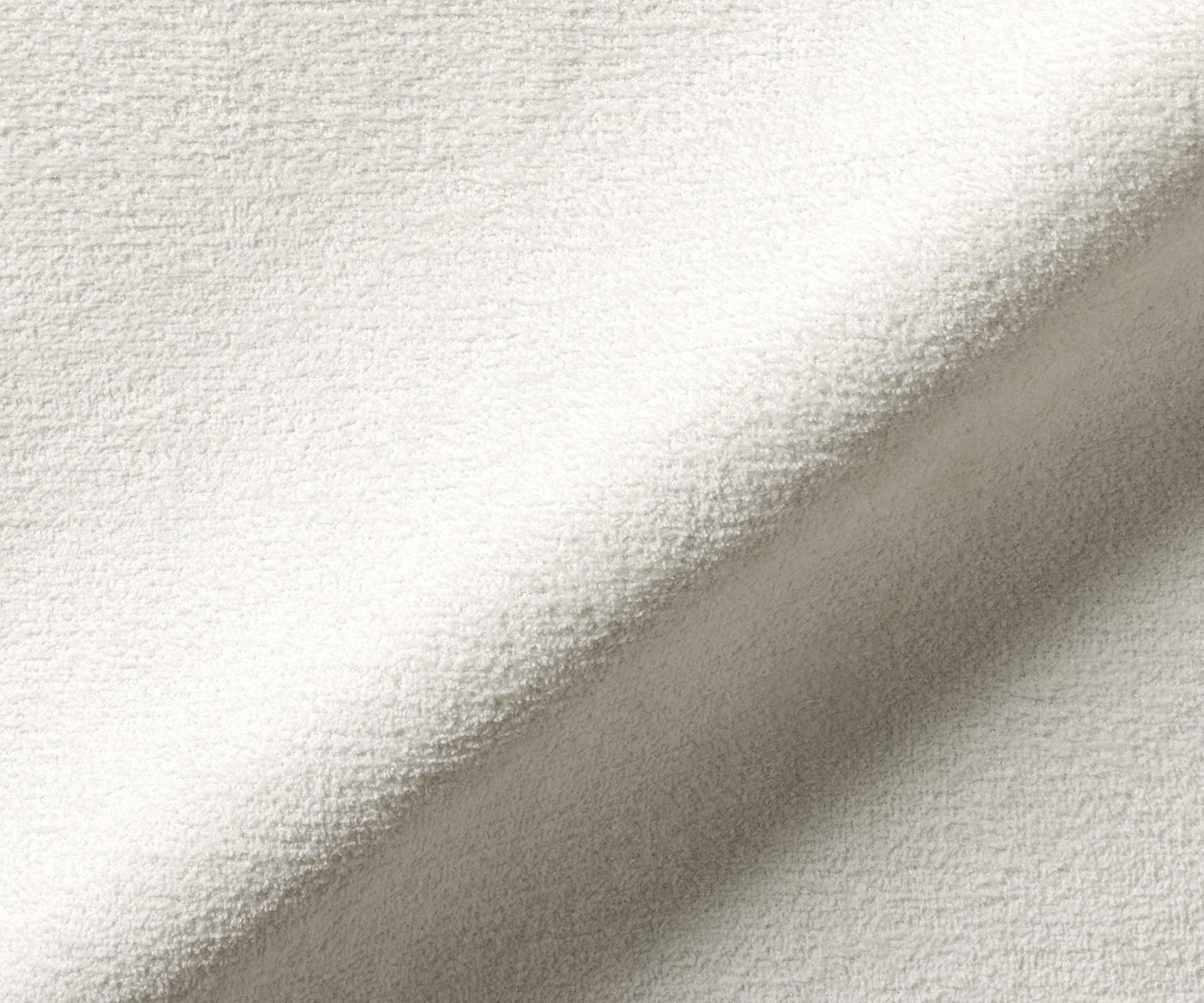 DELIFE Polsterstuhl Vinka-Flex, mit Armlehnen Kufengestell Edelstahl Bouclé Soft Beige Taschenfederker – Bild 4 von 5