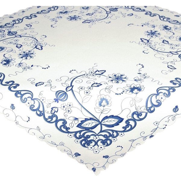 Delindo Lifestyle Mitteldecke ZWIEBELMUSTER, Glattes Gewebe, bedruckt