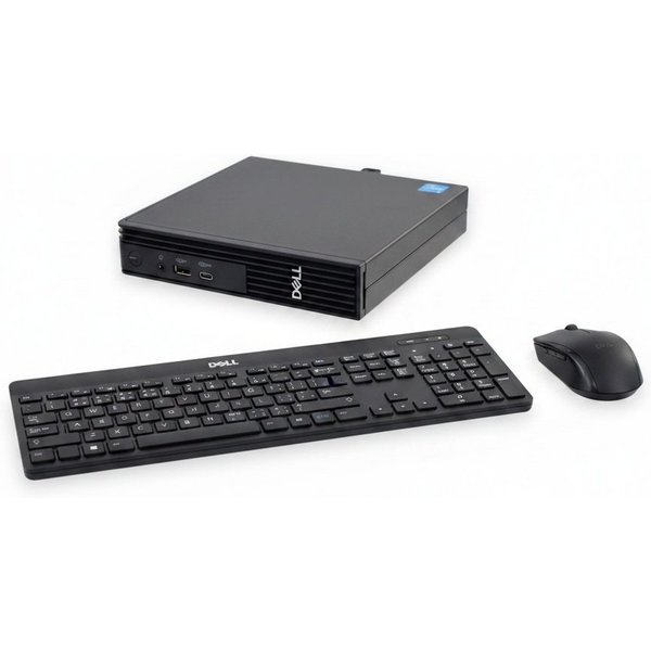 Dell Dell Pro Micro QCM1250 Mini PC i3-14100T 16GB DDR5 512GB SSD Windows Business-PC (Intel Core i3)