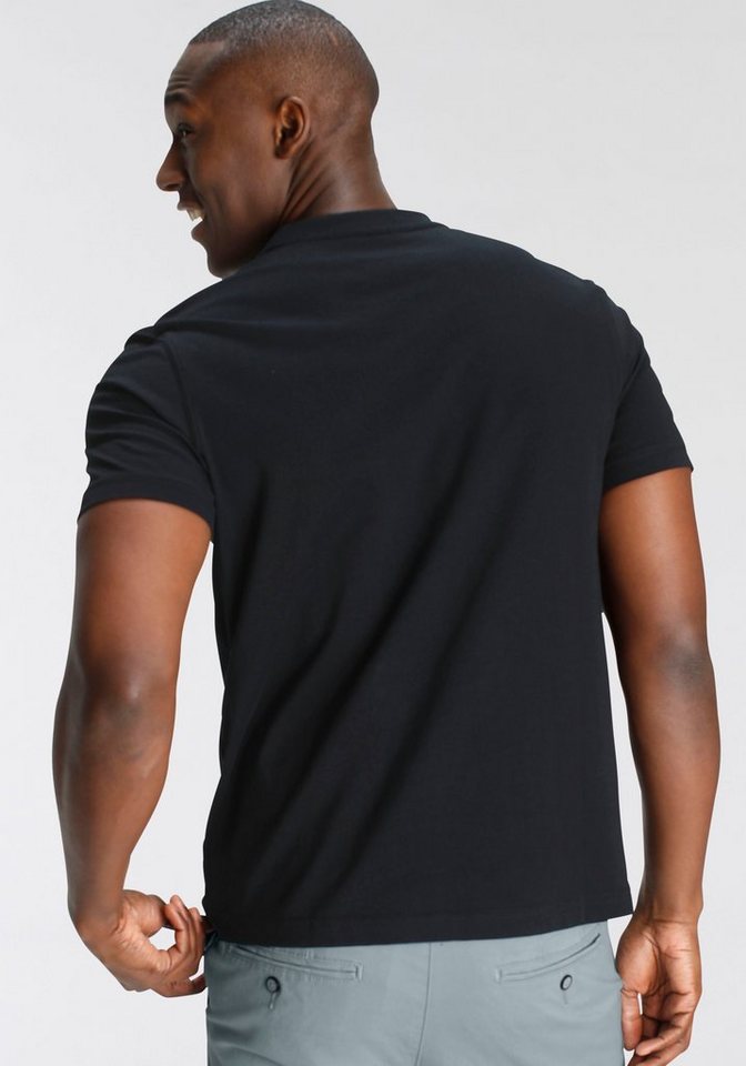 DELMAO Rundhalsshirt Kurzarm, Regular Fit, basic, aus 100% Baumwolle – Bild 3 von 5