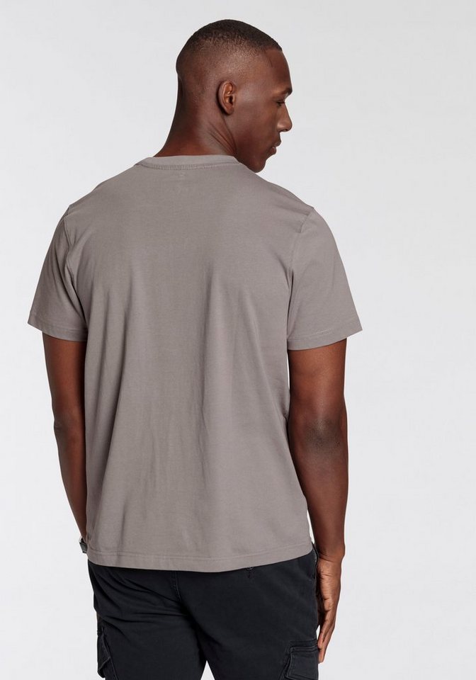 DELMAO T-Shirt Kurzarm, bedruckt, Rundhals, aus Baumwolle – Bild 2 von 5
