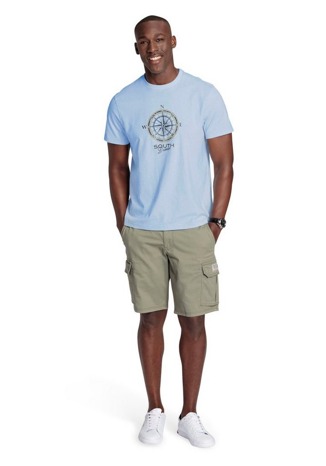 DELMAO T-Shirt Kurzarm, bedruckt, Rundhals, aus Baumwolle – Bild 4 von 5