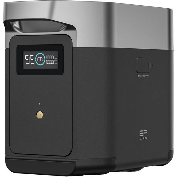 Ecoflow EcoFlow Delta 2 Intelligenter Zusatzakku Stromspeicher EcoFlow Delta 2 Intelligenter Zusatzakku (1 St), Solarbatterie Akku