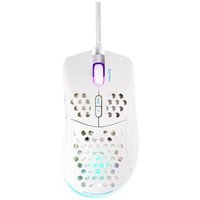 Deltaco Gaming Maus WM75 USB, RGB, weiß