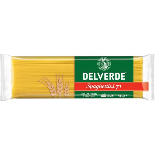 DELVERDE Nudeln, Delverde Spaghettini 71 Pasta Nudeln aus Hartweizengrieß 500g