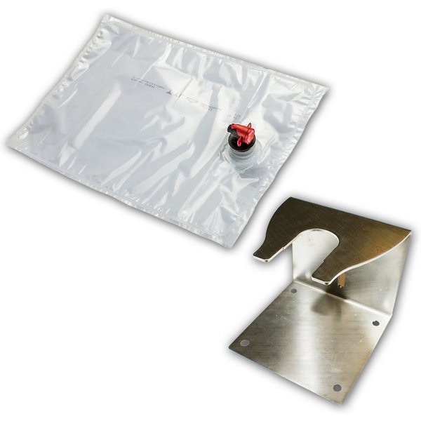 DEMA Entsafter Bag in Box Abfüllhalter Edelstahl