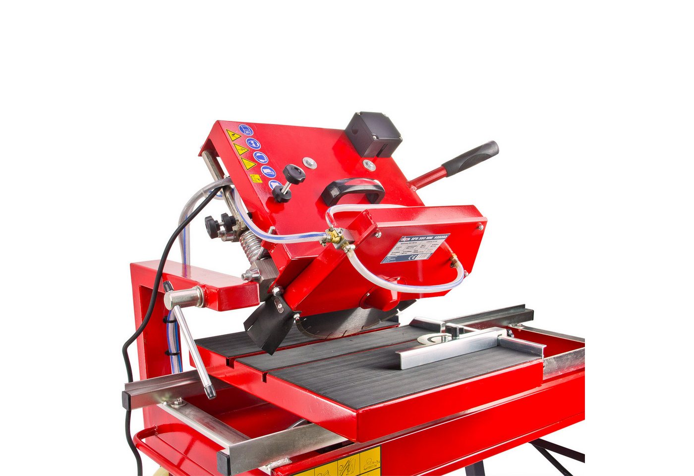DEMA Steintrenner Steinsäge, 2000W, schwenkbar, 350 mm Diamantblatt – Bild 2 von 5