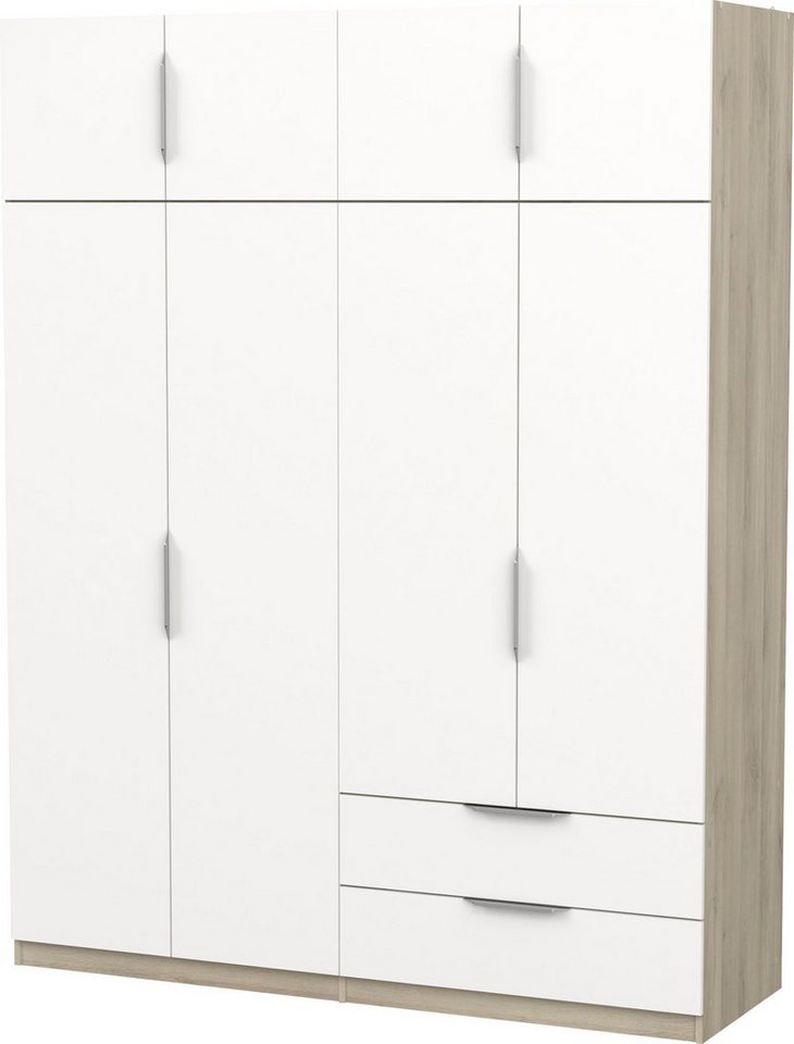 Demeyere GROUP Kleiderschrank Ghost Breite ca. 157cm,Höhe ca. 200cm,viel Stauraum,mit Innenaustattung – Bild 4 von 5