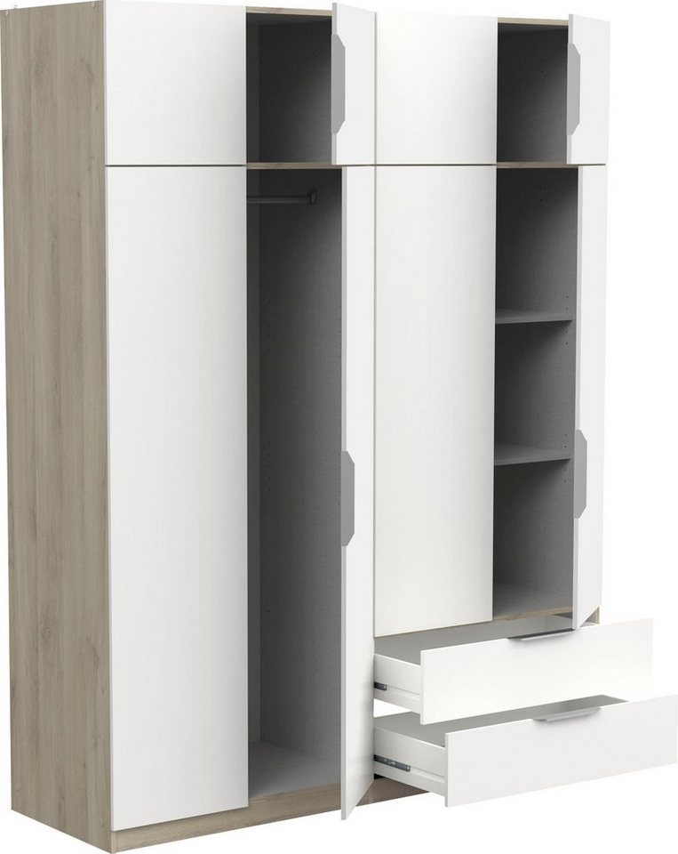 Demeyere GROUP Kleiderschrank Ghost Breite ca. 157cm,Höhe ca. 200cm,viel Stauraum,mit Innenaustattung – Bild 5 von 5