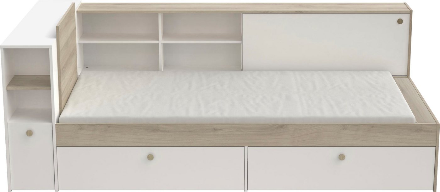 Demeyere GROUP Stauraumbett Life, ideal für kleine Räume, platzsparend, viel Stauraum – Bild 2 von 5
