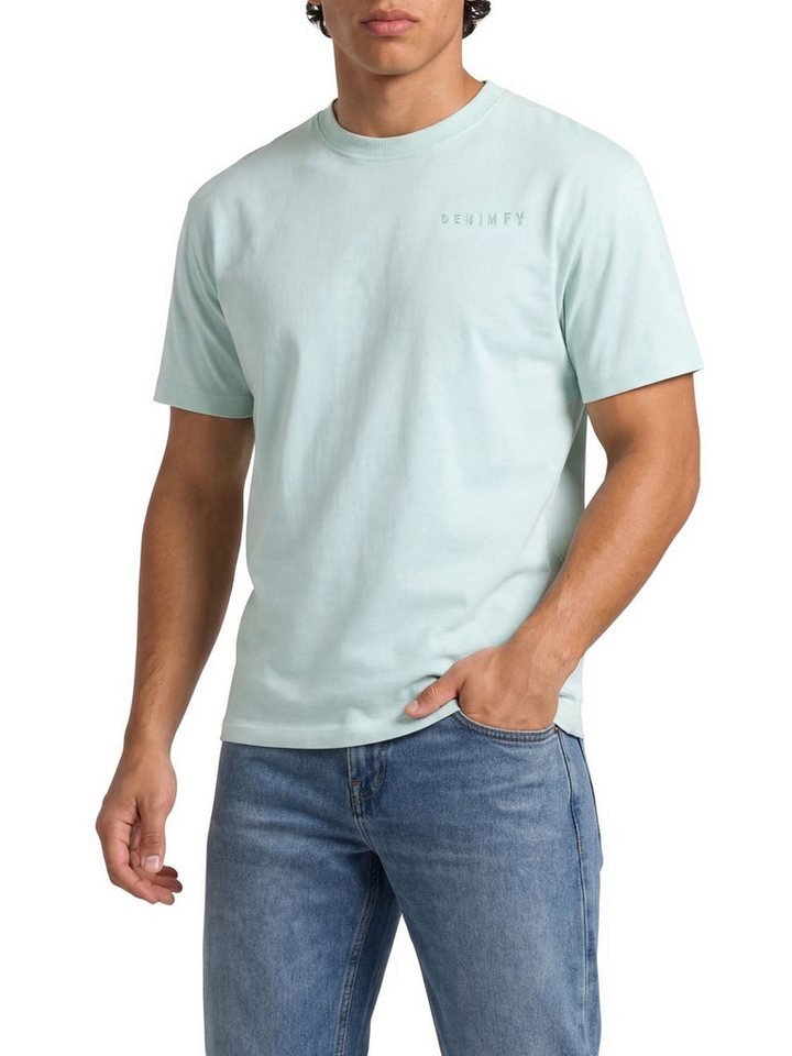 DENIMFY T-Shirt Herren Basic Shirt DFDiego 3er Set Regular Fit (Vorteilspack, 3-tlg) Kurzarm Tee Shirt mit Rundhalsausschnitt aus 100% Baumwolle – Bild 2 von 5
