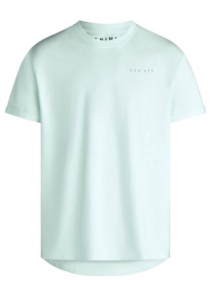 DENIMFY T-Shirt Herren Basic Shirt DFDiego 3er Set Regular Fit (Vorteilspack, 3-tlg) Kurzarm Tee Shirt mit Rundhalsausschnitt aus 100% Baumwolle – Bild 4 von 5