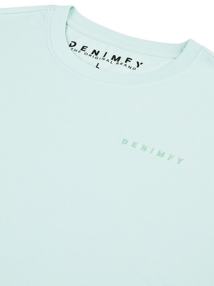 DENIMFY T-Shirt Herren Basic Shirt DFDiego 3er Set Regular Fit (Vorteilspack, 3-tlg) Kurzarm Tee Shirt mit Rundhalsausschnitt aus 100% Baumwolle – Bild 5 von 5