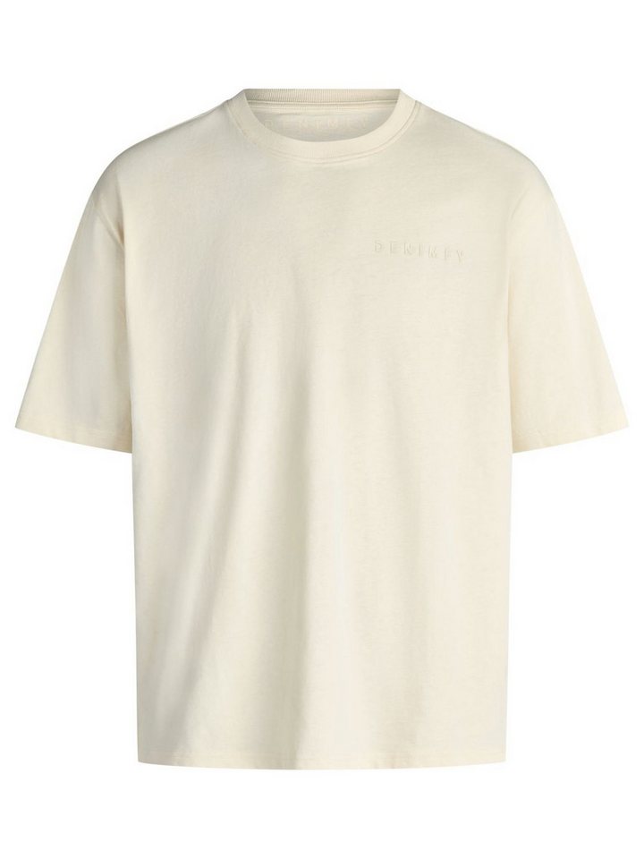 DENIMFY T-Shirt Herren Basic Shirt DFTed 3er Set Pack Relaxed Fit (Vorteilspack, 3-tlg) Kurzarm Tee Shirt mit Rundhalsausschnitt aus 100% Baumwolle – Bild 4 von 5