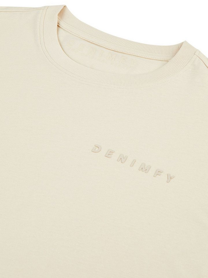 DENIMFY T-Shirt Herren Basic Shirt DFTed 3er Set Pack Relaxed Fit (Vorteilspack, 3-tlg) Kurzarm Tee Shirt mit Rundhalsausschnitt aus 100% Baumwolle – Bild 5 von 5