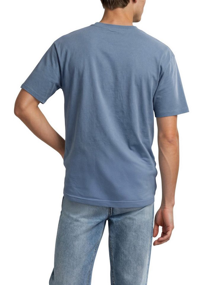 DENIMFY T-Shirt Herren Basic Shirt DFTed 3er Set Pack Relaxed Fit (Vorteilspack, 3-tlg) Kurzarm Tee Shirt mit Rundhalsausschnitt aus 100% Baumwolle – Bild 3 von 5