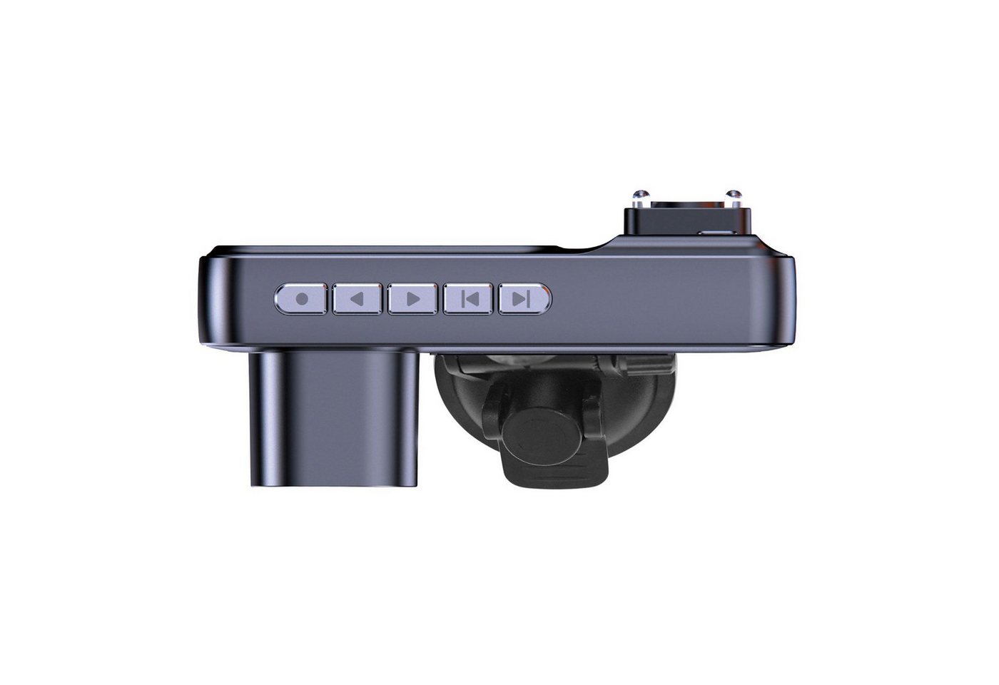 Denver CCT-2500 Dashcam (bis 1080p interpoliert, 1x CCT-2500 Dashcam mit Saugnapfhalterung und 12V Auto Adapter, G-Sensor zum automatischen Schutz wichtiger Auf – Bild 4 von 5