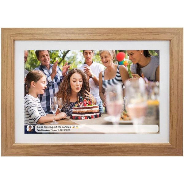 Denver Frameo PFF-1042LW 25,4cm 16GB Digitaler Bilderrahmen