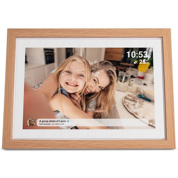 Denver PFF-1040LW Digitaler Bilderrahmen (25.6 cm/10.1 ", 1280 x 800 Pixel, 16 GB, mit WLAN und Foto-Sharing)