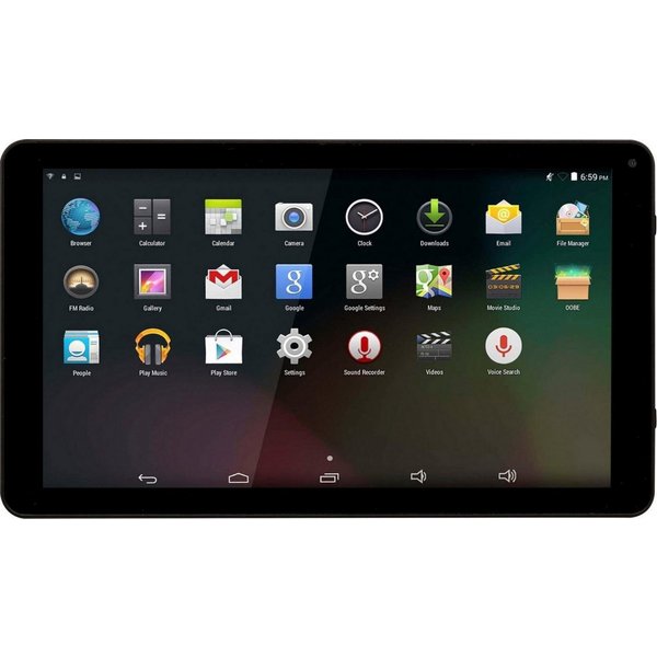 Denver Denver TAQ-10253 25,65cm (10.1) Tablet, 4 Core CPU, 1 GB Ram, 16GB... Notebook (Webcam, Mikrofon)