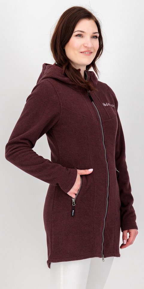 DEPROC Active Fleecejacke GLORY APRIL CS Strickfleecemantel, Fleecemantel auch in Großen Größen – Bild 2 von 5