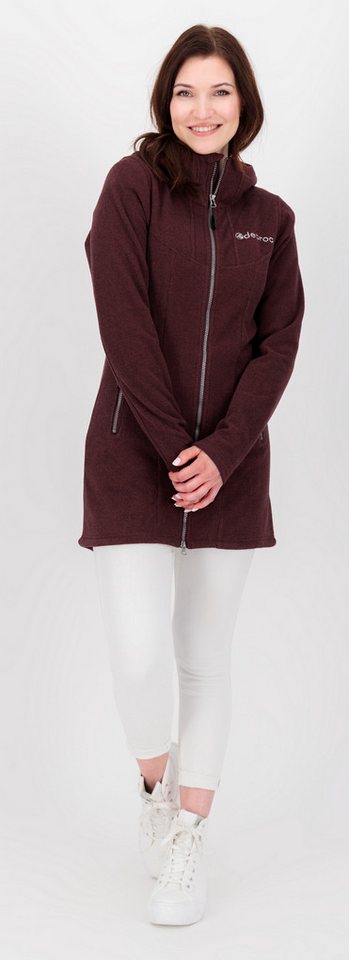 DEPROC Active Fleecejacke GLORY APRIL CS Strickfleecemantel, Fleecemantel auch in Großen Größen – Bild 4 von 5