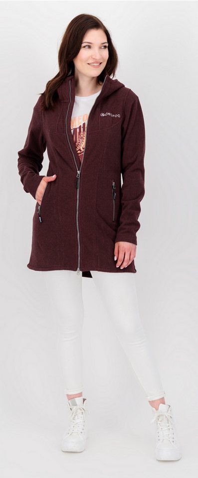 DEPROC Active Fleecejacke GLORY APRIL CS Strickfleecemantel, Fleecemantel auch in Großen Größen – Bild 5 von 5